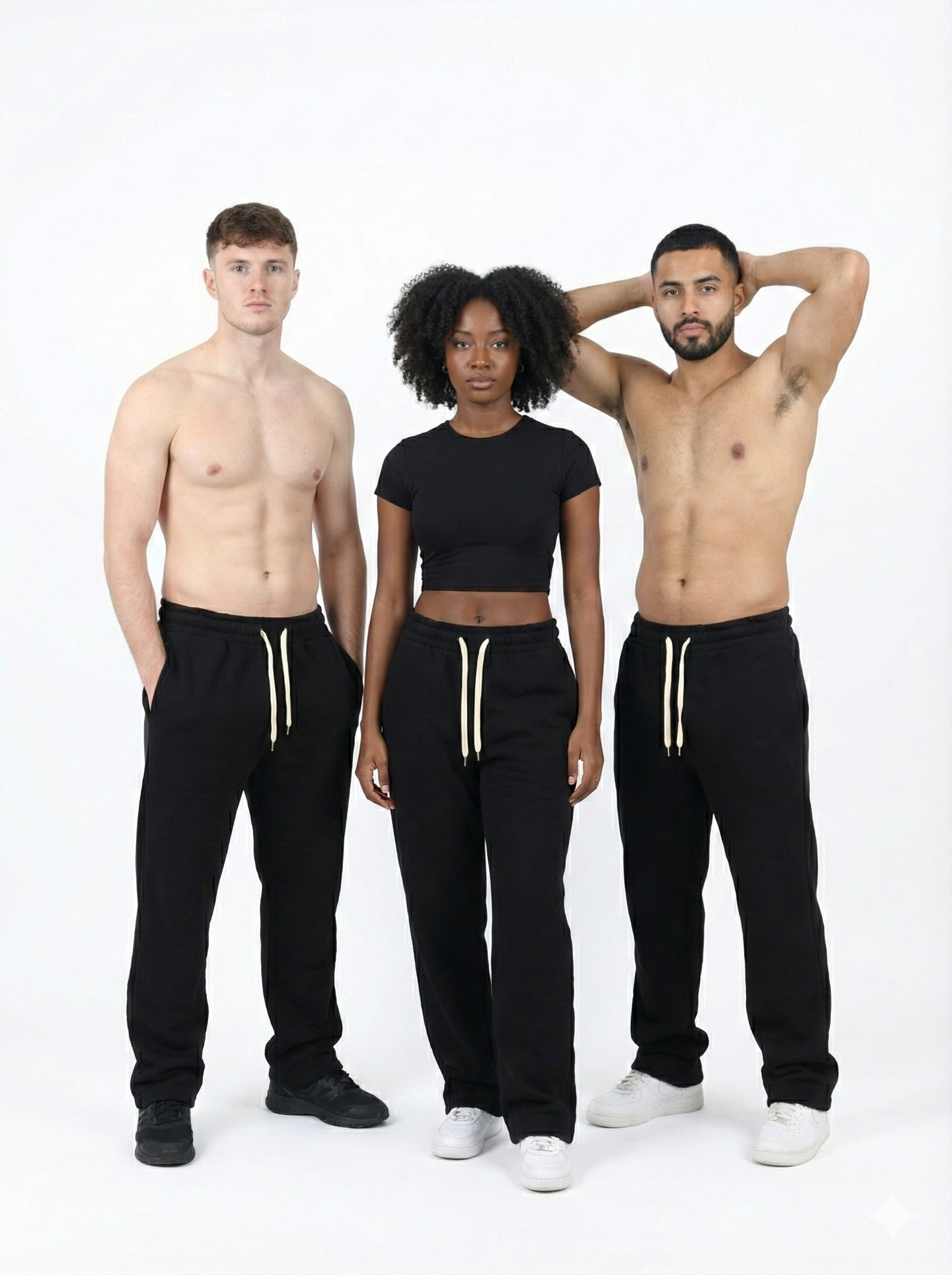 OUCHI Time Disc Sweat Pants – Black Edition