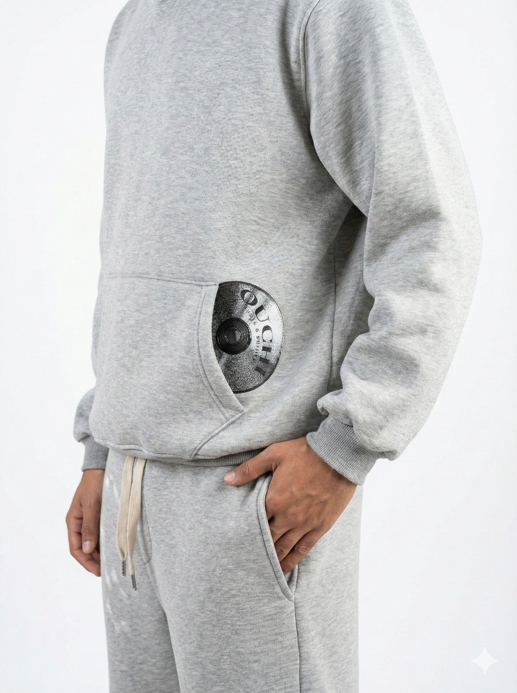 OUCHI Time Disc Tracksuit – Grey Edition