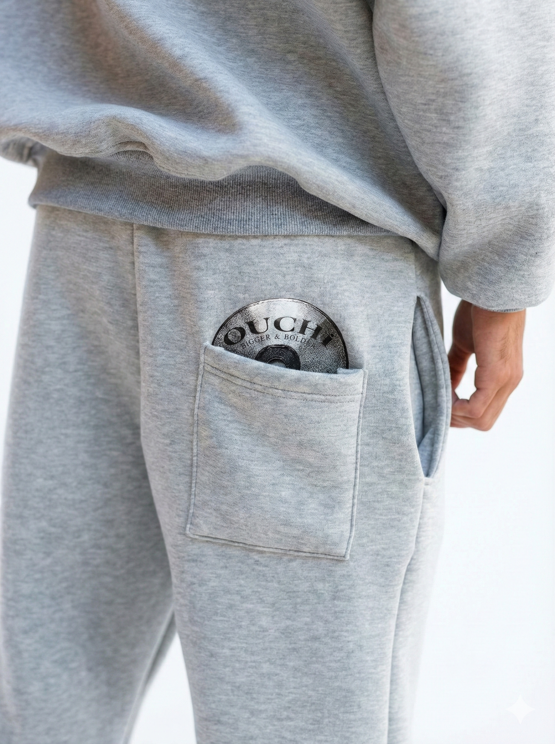 OUCHI Time Disc Tracksuit – Grey Edition