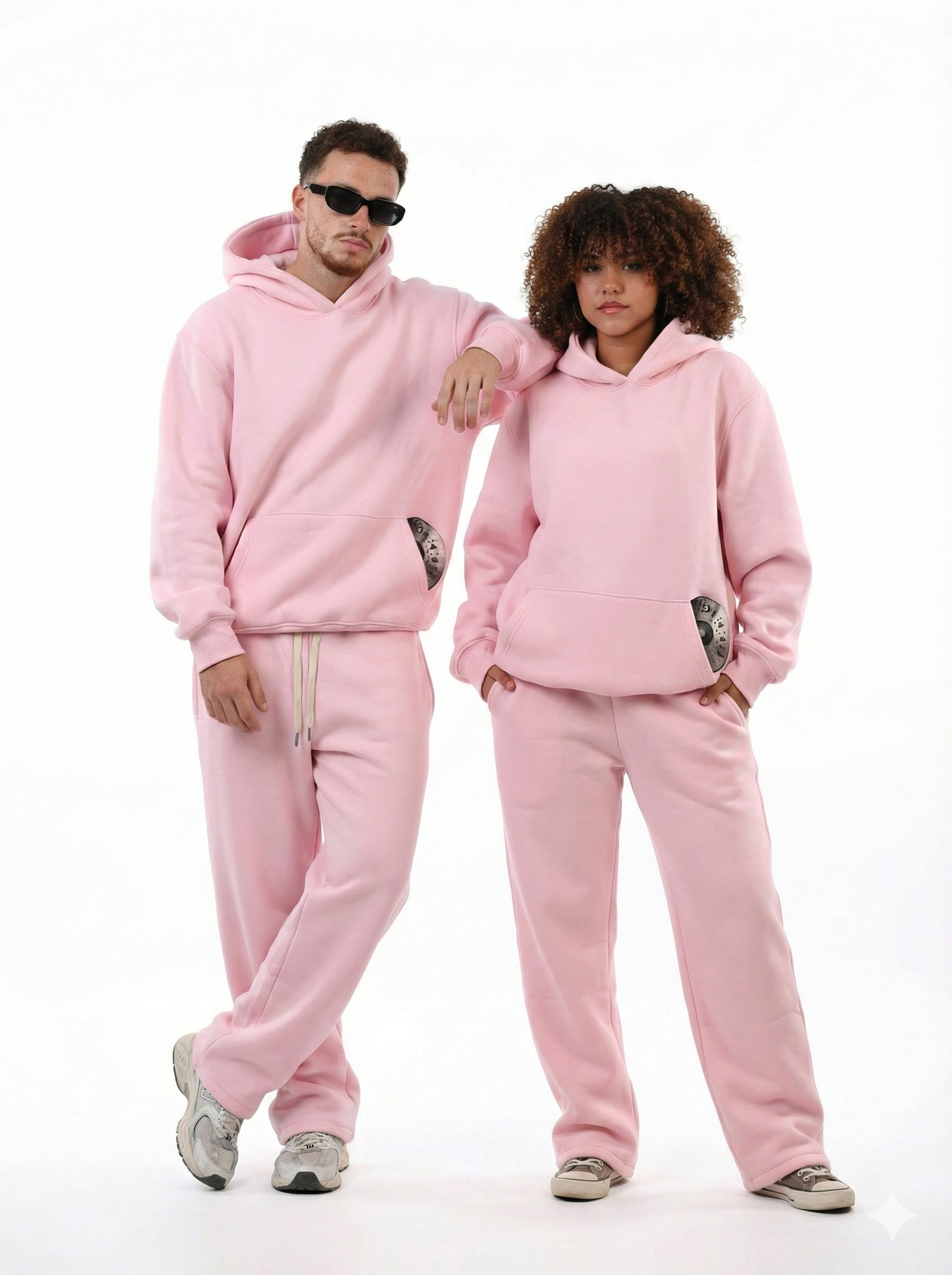 OUCHI Time Disc Tracksuit – Pink Edition