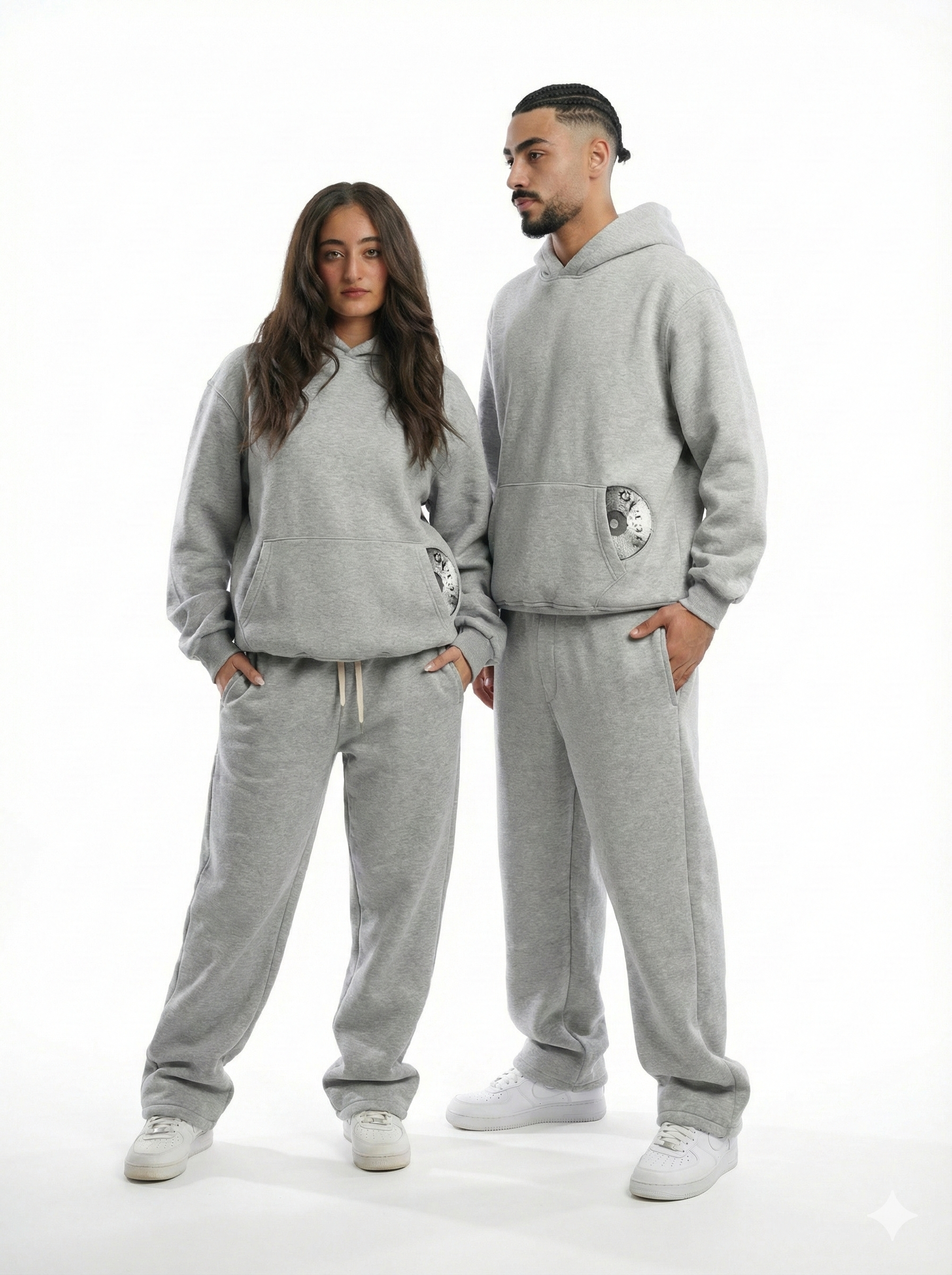 OUCHI Time Disc Tracksuit – Grey Edition