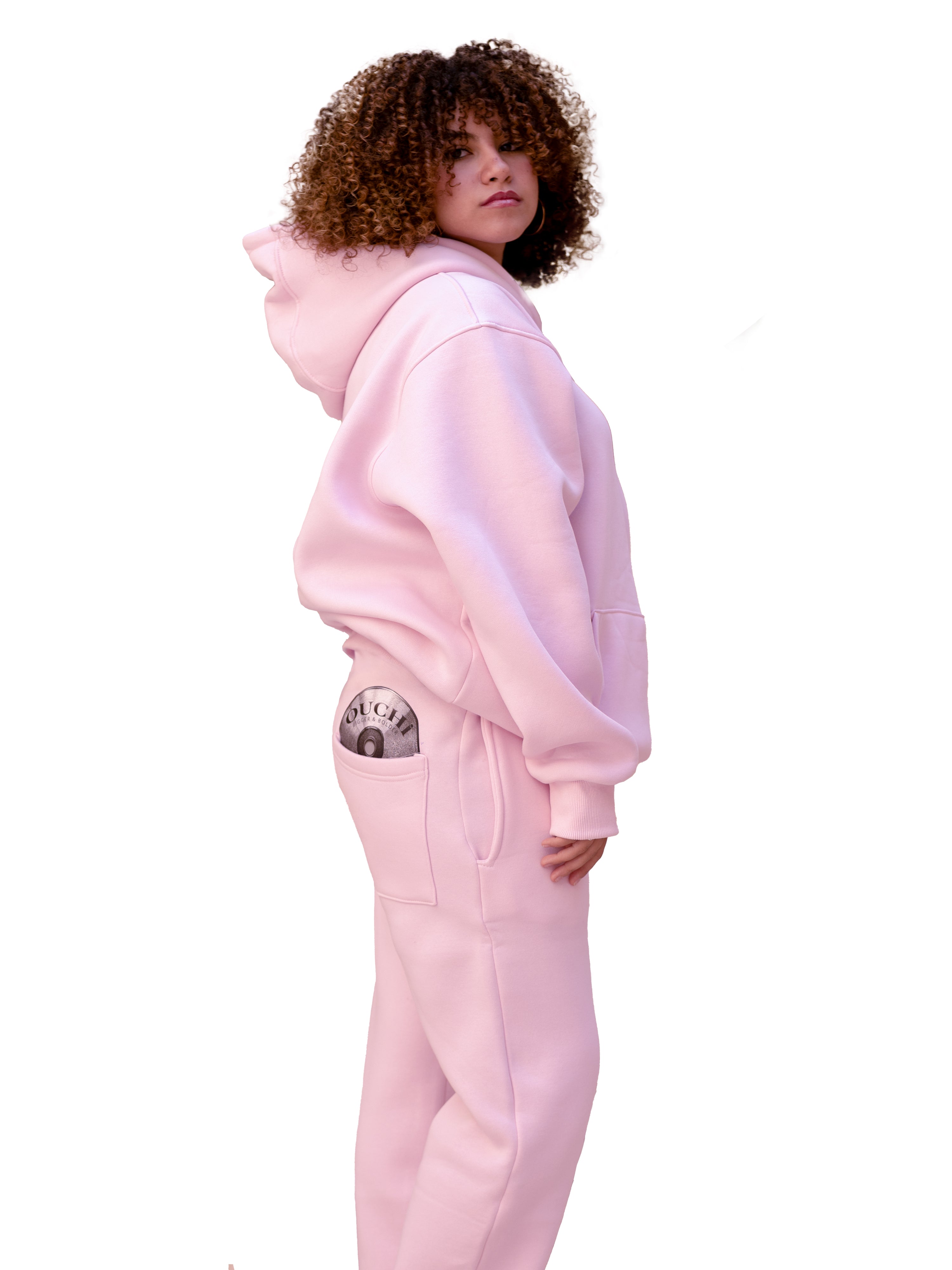 OUCHI Time Disc Tracksuit – Pink Edition