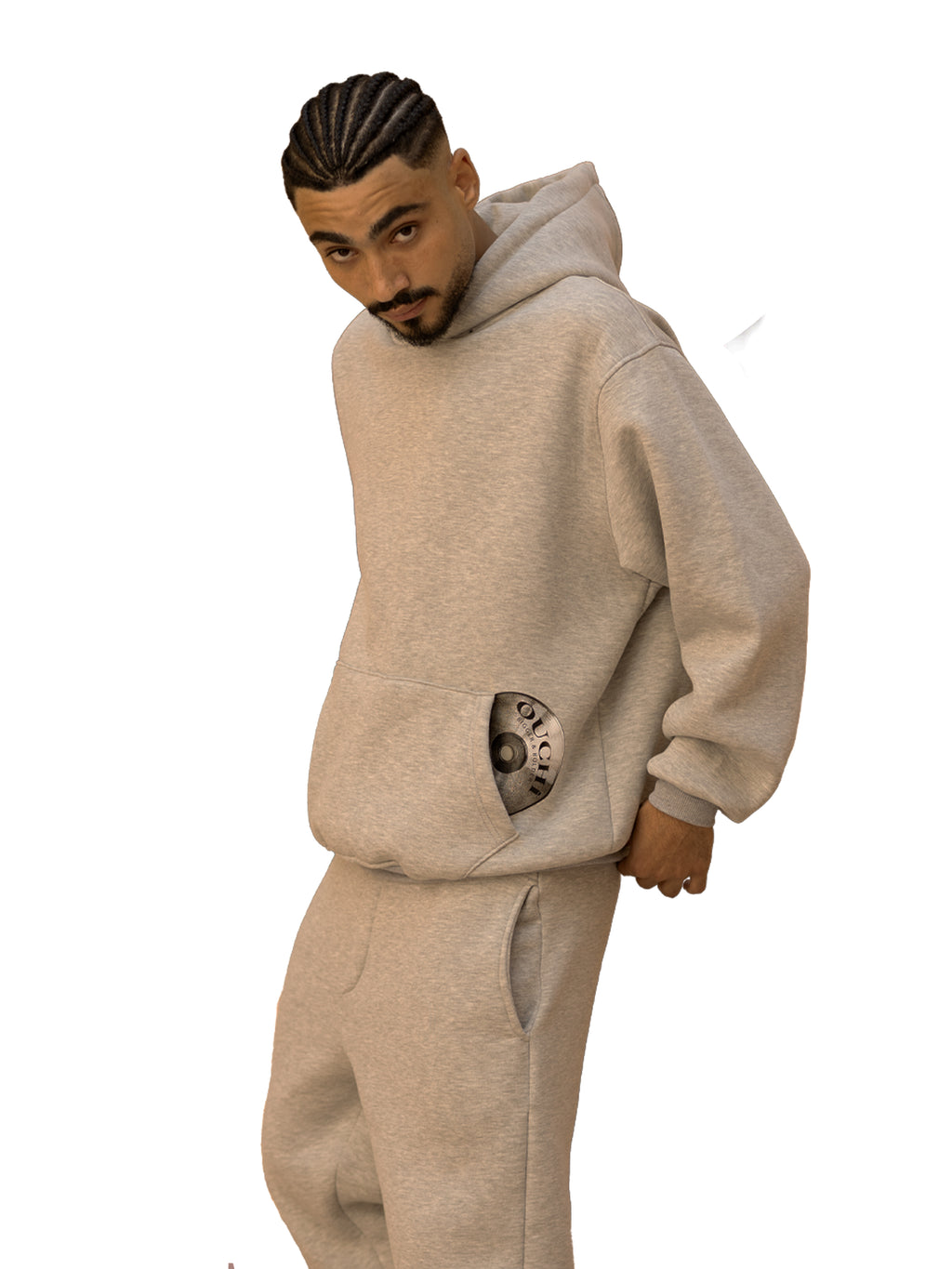 OUCHI Time Disc Tracksuit – Grey Edition