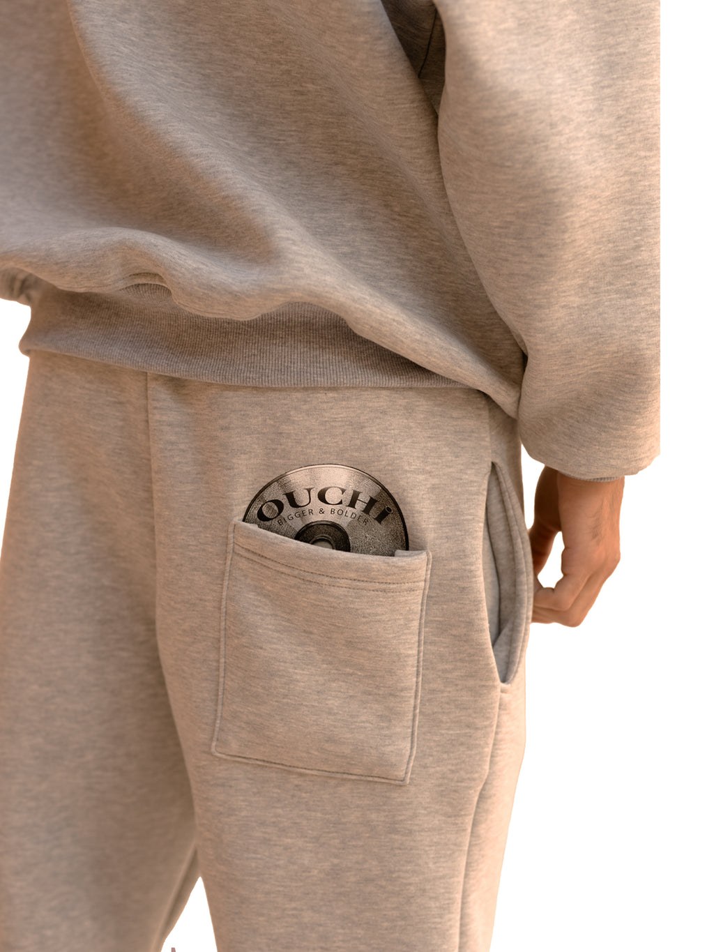 OUCHI Time Disc Tracksuit – Grey Edition