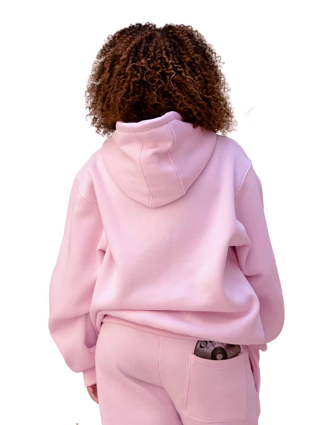 OUCHI Time Disc Sweat Pants – Pink Edition