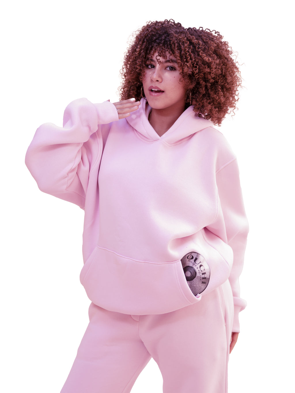 OUCHI Time Disc Tracksuit – Pink Edition