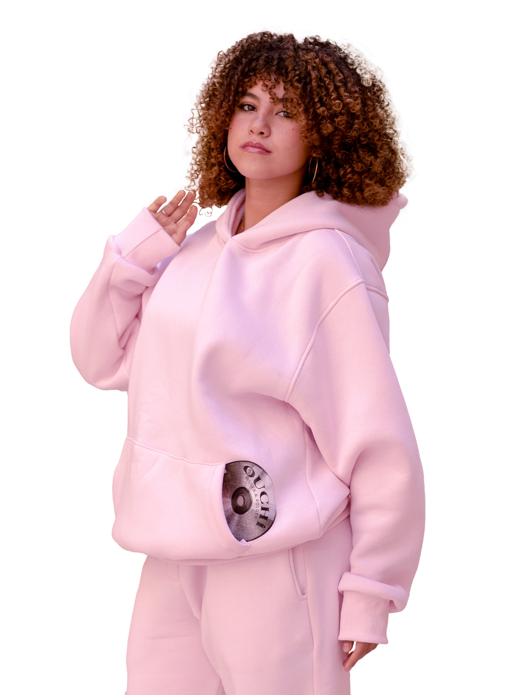 OUCHI Time Disc Tracksuit – Pink Edition